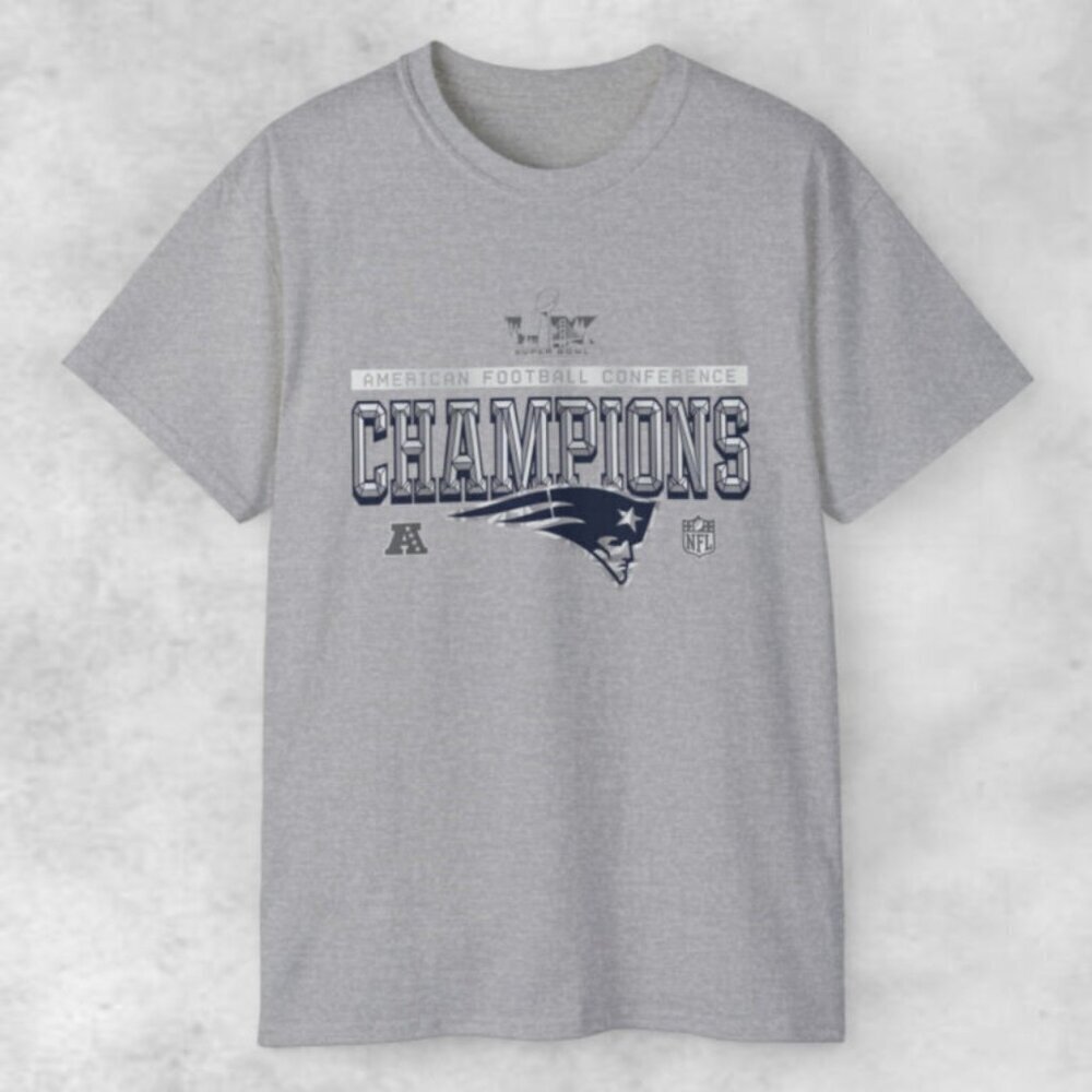 New England Patriots 2025 AFC Champions Shirt